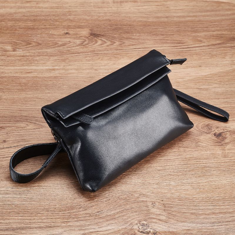 Vegan Leather Small Crossbody Bag - Chest Purse & Fanny Pack for Men -dropshippingabc.com