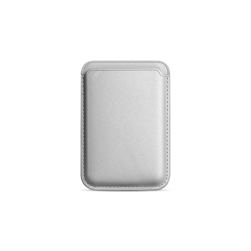 Applicable to Apple 15Magsafe magnetic card bag iPhone mobile phone card bag card holder PU magnetic suction