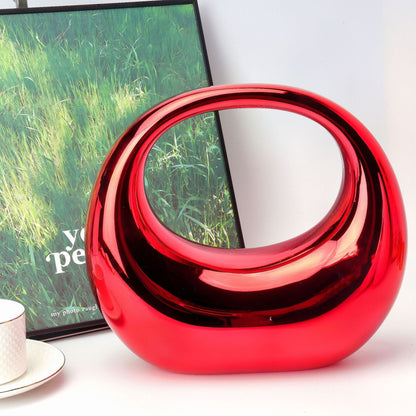 Acrylic Evening Clutch Purse - Gold & Silver Wedding Prom Bag with Chain, Stylish Makeup Clutch Box for Parties