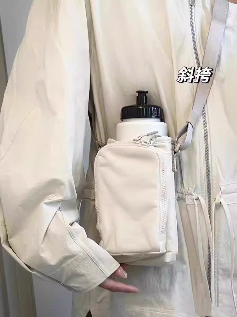 Sports Crossbody Kettle Bag with Phone Pocket - Detachable Adjustable Strap for Yoga, Running & Outdoor Activities -dropshippingabc.com