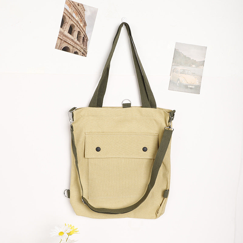 Nylon Crossbody Bag - Lightweight hobo Shoulder Bag with Simple Canvas Style -dropshippingabc.com
