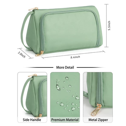 Large Capacity Travel Makeup Bag - Versatile Cosmetic Organizer & Portable Toiletry Case -dropshippingabc.com