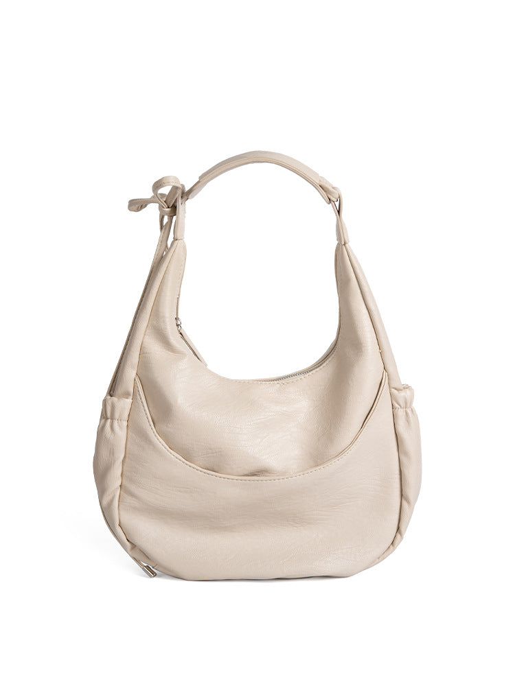 Large Capacity Black Hobo Bag for Women - Versatile Shoulder Hobo Bag -dropshippingabc.com