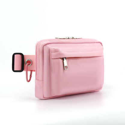 Nylon Chest Bag – Outdoor Sports Running Fanny Pack & Crossbody Belt Purse for Men & Women – Lightweight, Durable, and Stylish -dropshippingabc.com