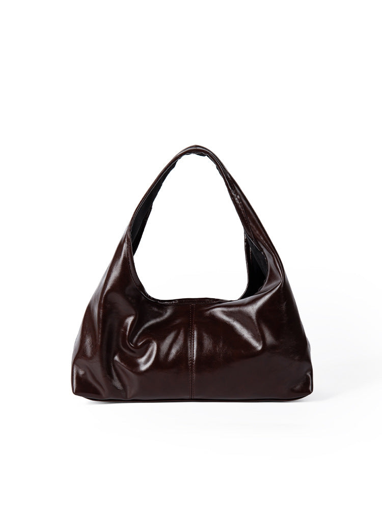 Autumn Design Large Capacity Hobo Bag - Soft Versatile Shoulder Handbag for Women -dropshippingabc.com