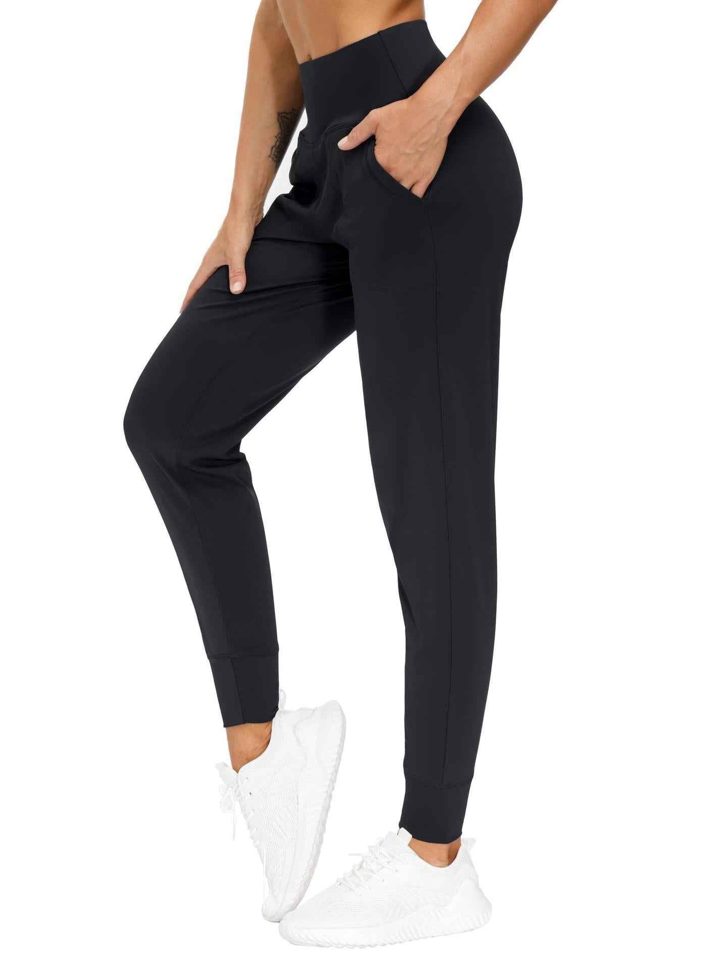 Women's Joggers Pants - Lightweight Athletic Leggings & Tapered Lounge Pants for Workout, Yoga, Running
