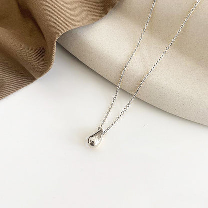 14K Gold Plated Dainty Pear Pendant Necklace for Women - Delicate Teardrop Necklaces -dropshippingabc.com