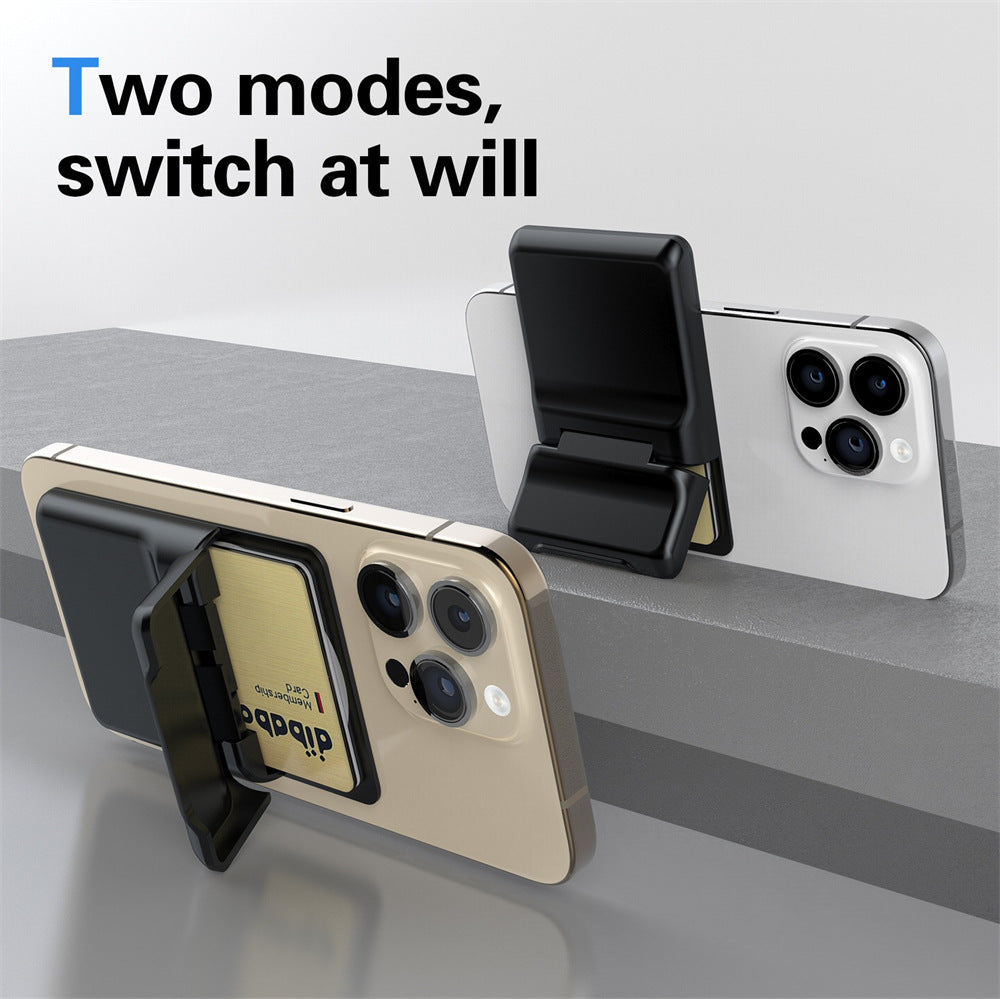 MagSafe Wallet for iPhone - Heavy Duty MIL-STD Snap-On Phone Magnetic Wallet and Phone Card Holder - Detachable and Slim Hard Case for iPhone 17 Pro Max /16 Pro Max/15/14/13/12 Series -dropshippingabc.com