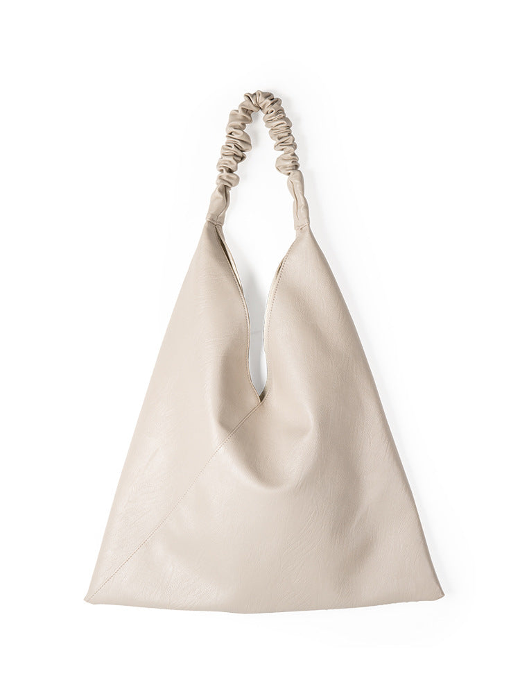 Slouch Purse - PU Leather Shoulder hobo Bag & Casual Large Capacity Tote for Commuters -dropshippingabc.com