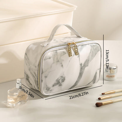 Large Makeup Bag for Women - Travel Cosmetic Organizer with Large Capacity, Portable Storage Case -dropshippingabc.com