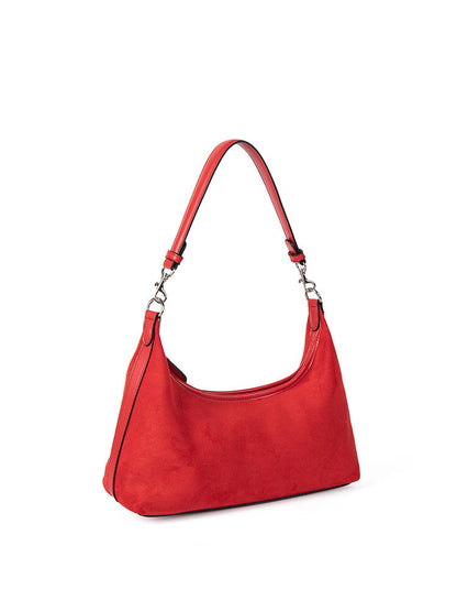 Suede Simple Hobo Bag - Autumn Winter Retro Versatile Handbag, Small Hobo Shoulder Bag for Women -dropshippingabc.com