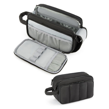 Portable Travel Toilet Bag - Compact Cosmetic Bag with Organizers for Makeup Storage -dropshippingabc.com