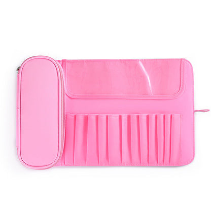 Professional Folding Makeup Bag Organizer - Multi-Function Travel Cosmetic & Makeup Brush Storage Bag -dropshippingabc.com