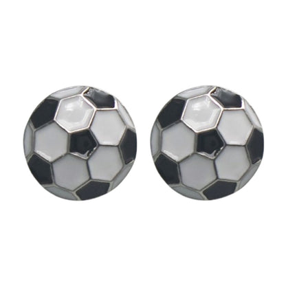 Rhinestone Football & Rugby Earrings for Women - Sparkling Sports Fan Dangle Drop Stud Earrings -dropshippingabc.com