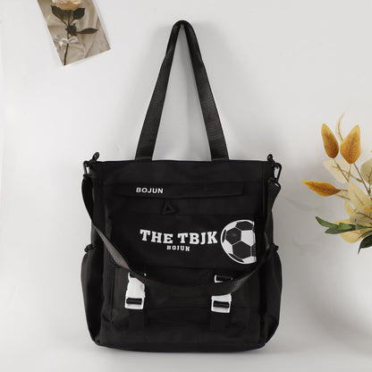 Cute Large Capacity Tote Bag for High School Students - Versatile Shoulder Tote Bag -dropshippingabc.com