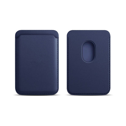 Applicable to Apple 15Magsafe magnetic card bag iPhone mobile phone card bag card holder PU magnetic suction -dropshippingabc.com