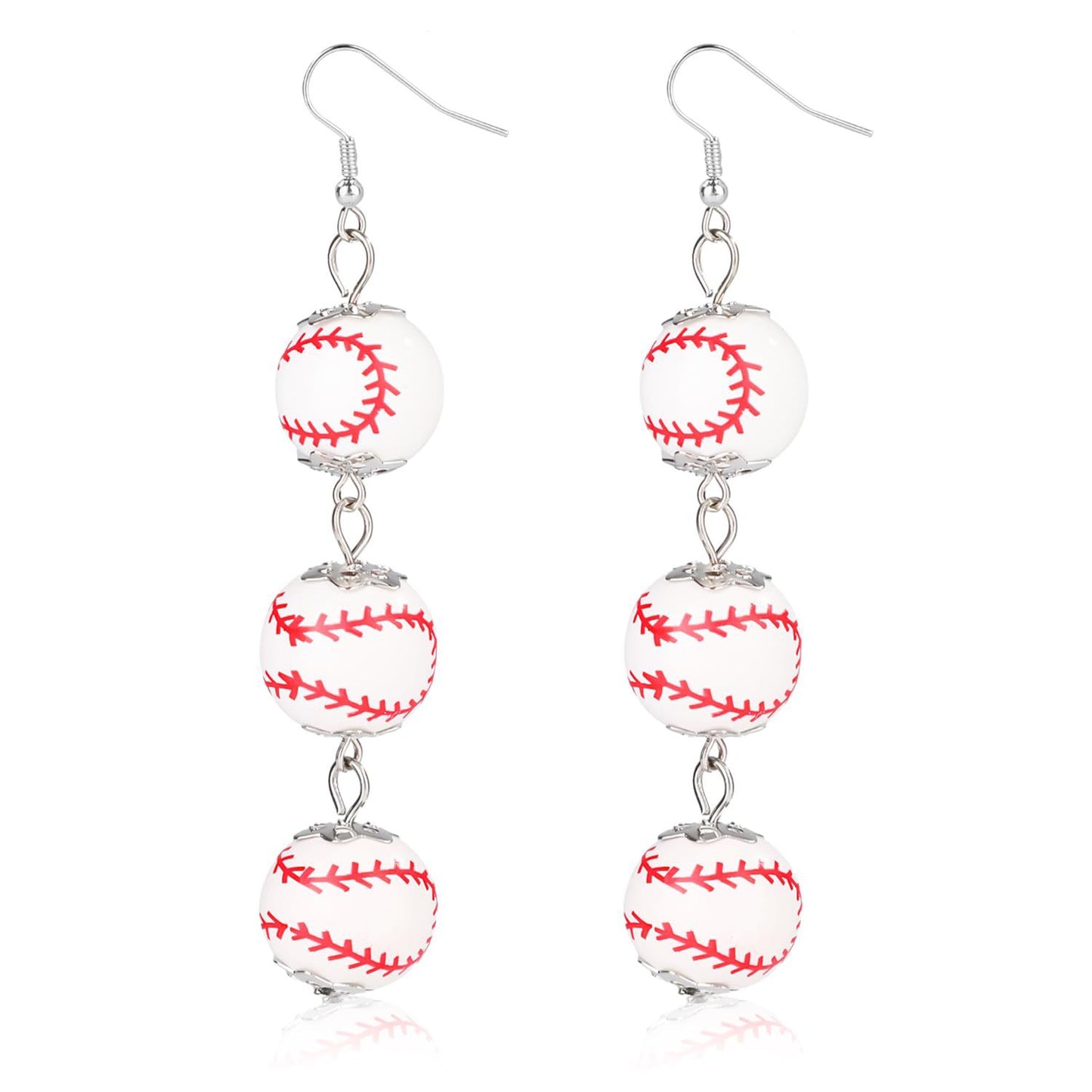 Rhinestone Football & Rugby Earrings for Women - Sparkling Sports Fan Dangle Drop Stud Earrings -dropshippingabc.com