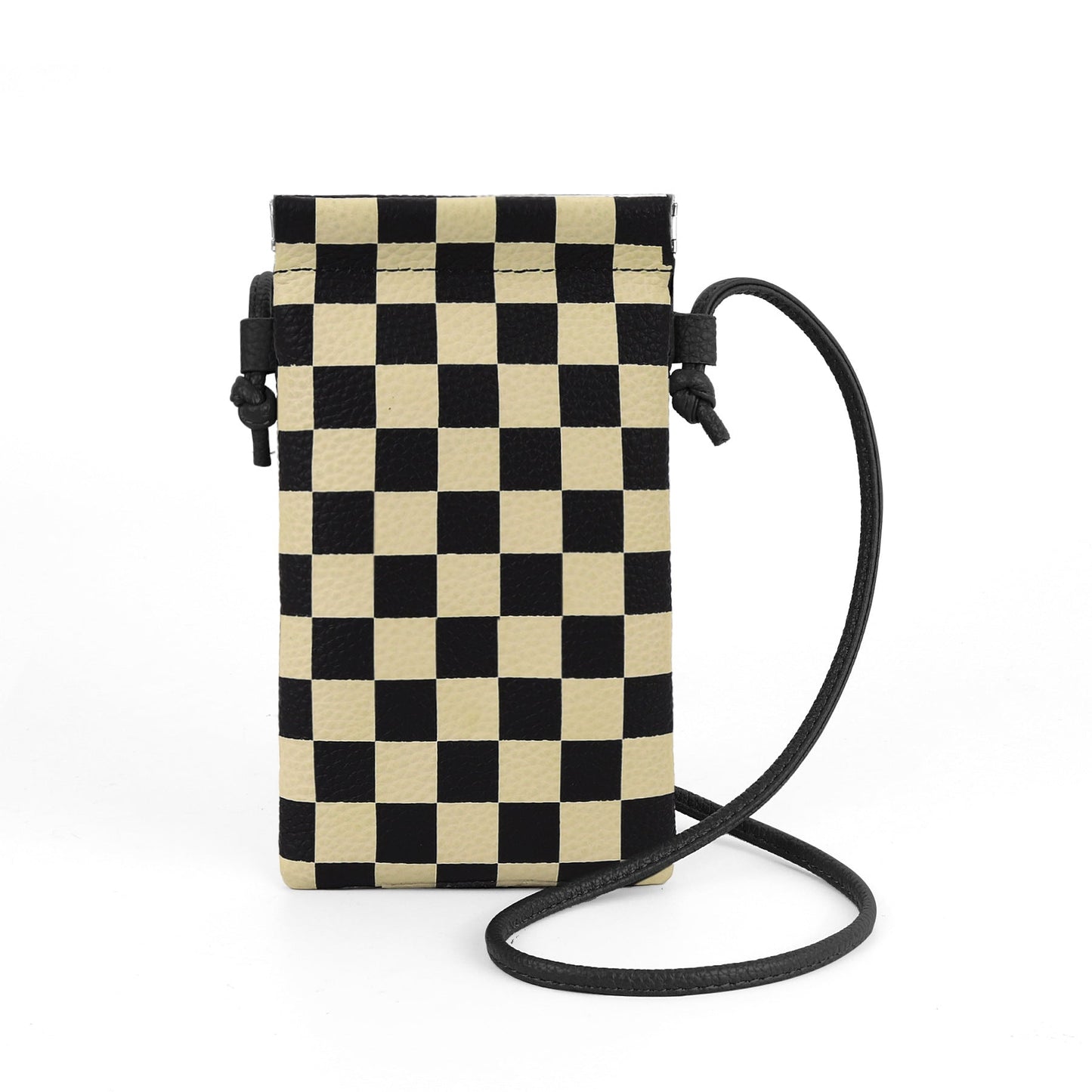 Vegan Leather Phone Crossbody Bag - Mini Mobile Phone Holder Pouch -dropshippingabc.com