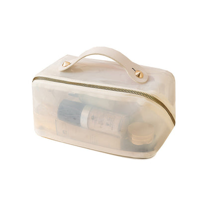 Waterproof PVC Cosmetic Bag - Large Capacity Multi-Functional Travel Makeup Organizer & Wash Bag -dropshippingabc.com