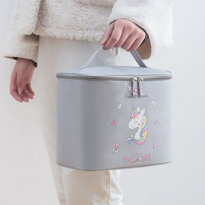 Large Capacity Waterproof Cosmetic Bag - Foldable Travel Toilet Bag & Makeup Organizer for Women -dropshippingabc.com