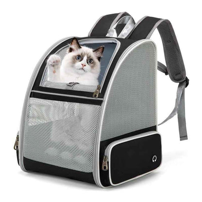 Stylish Pet Bag - Premium Pet Backpack Portable with Breathable Mesh for Hiking, Perfect Cat Backpack for Everyday Adventures