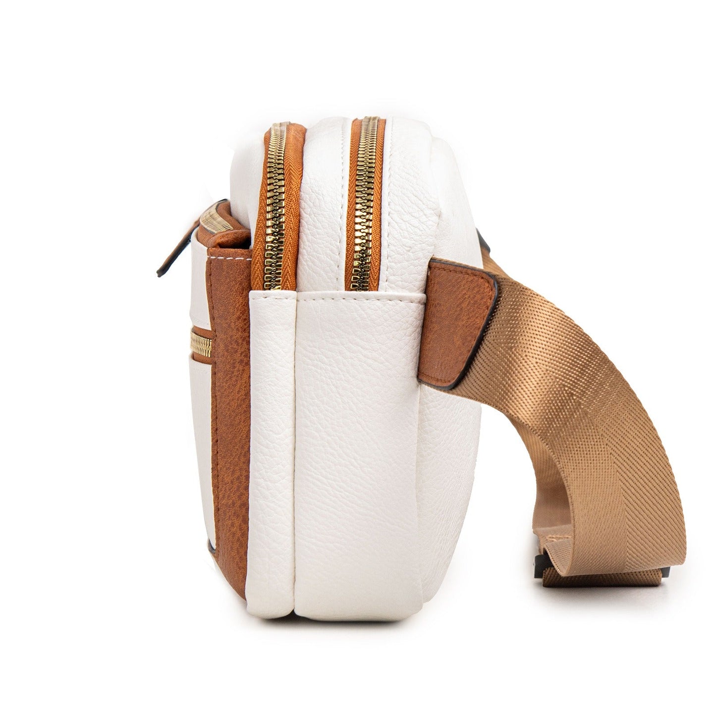 Multifunctional Fashion Fanny Pack – Adjustable Shoulder Strap Travel Breast Bag in Vegan Leather, Ideal Chest Purse for Holiday Sports and Running, Stylish Crossbody Waist Bag for Women -dropshippingabc.com