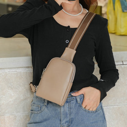 Unisex Small Chest Bag - Stylish Soft PU Crossbody Chest Purse & Fanny Pack for Everyday Use -dropshippingabc.com