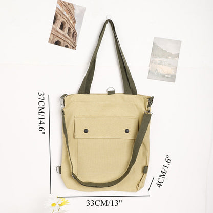 Nylon Crossbody Bag - Lightweight hobo Shoulder Bag with Simple Canvas Style -dropshippingabc.com