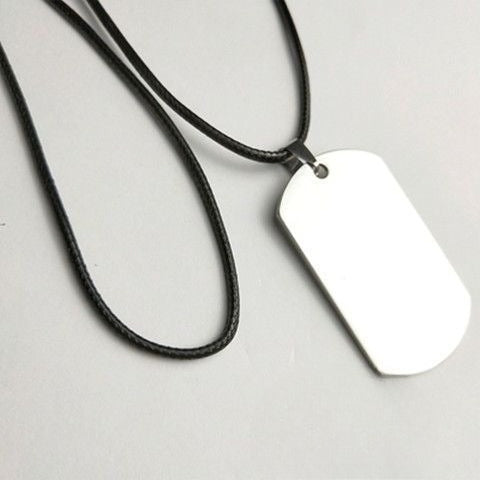 Custom Necklace Female Pendant Dog Tag Personalized Stainless Steel Ladies Birthday Gift -dropshippingabc.com
