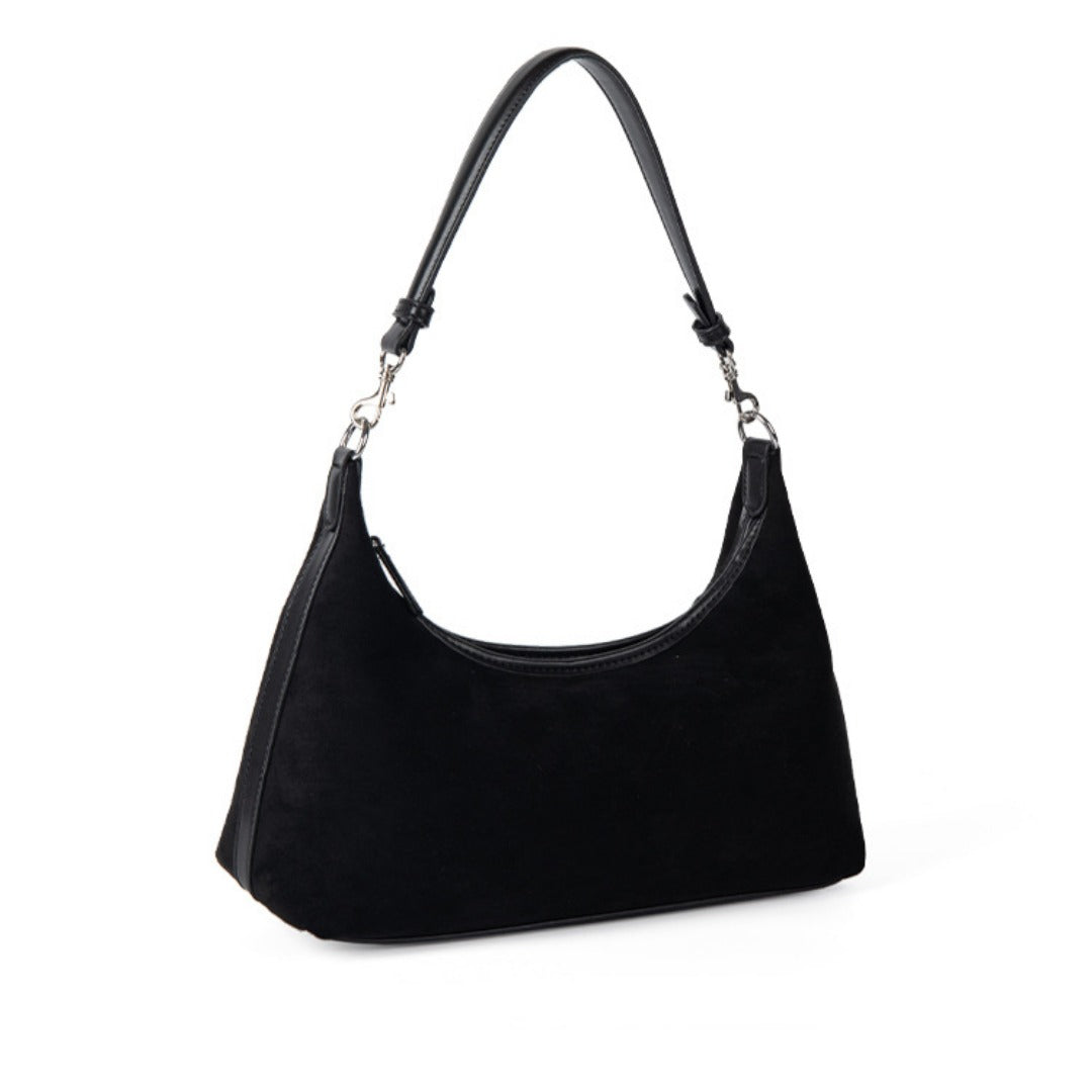 Suede Simple Hobo Bag - Autumn Winter Retro Versatile Handbag, Small Hobo Shoulder Bag for Women -dropshippingabc.com