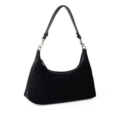 Suede Simple Hobo Bag - Autumn Winter Retro Versatile Handbag, Small Hobo Shoulder Bag for Women -dropshippingabc.com
