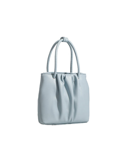 Square pleated versatile bag, bag women's fashion women's tote bag, portable casual shoulder bag -dropshippingabc.com
