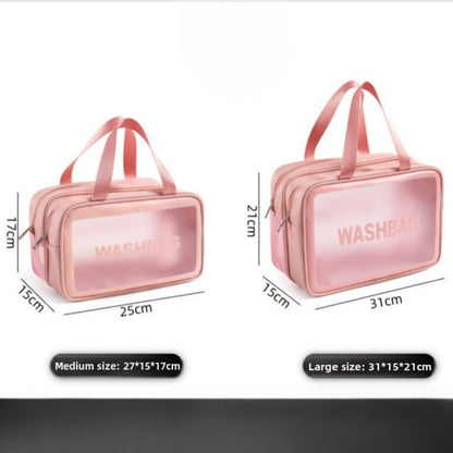 Premium Wet-Dry Makeup Bag - Large Capacity Cosmetic & Swimsuit Storage Organizer for Beach Travel -dropshippingabc.com