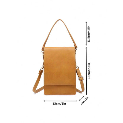 Phone Purse Crossbody Bag - Small Mobile Pouch with Detachable Straps & Multiple Pockets