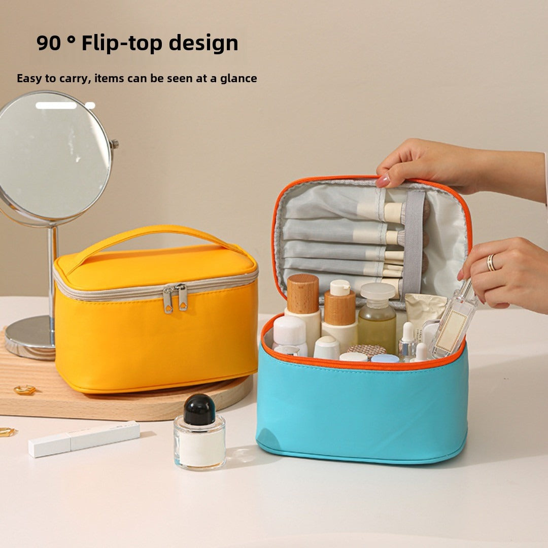 Multi-Layer Large Capacity Toilet Bag - Portable Makeup Organizer for Business Travel & Daily Use -dropshippingabc.com