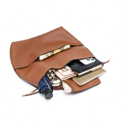 shomico Soft Material Women's Hobo Purse – Lightweight, Large Capacity Shoulder Bag With Detachable Extra Pouch