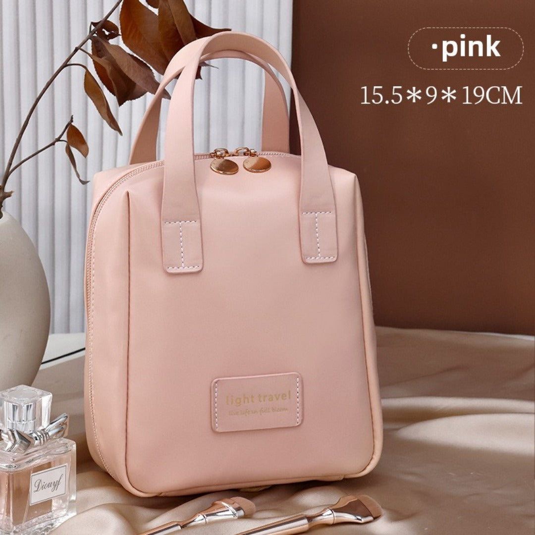 Tote Cosmetic Bag Large Capacity - Travel Portable Shell Makeup Bag Organizer -dropshippingabc.com