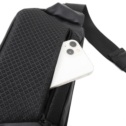 Men's Sports Fanny Pack – Casual Shoulder Bag, Cycling Breast Bag, Waterproof Chest Purse, Crossbody Waist Bag, Fanny Pack for Men -dropshippingabc.com