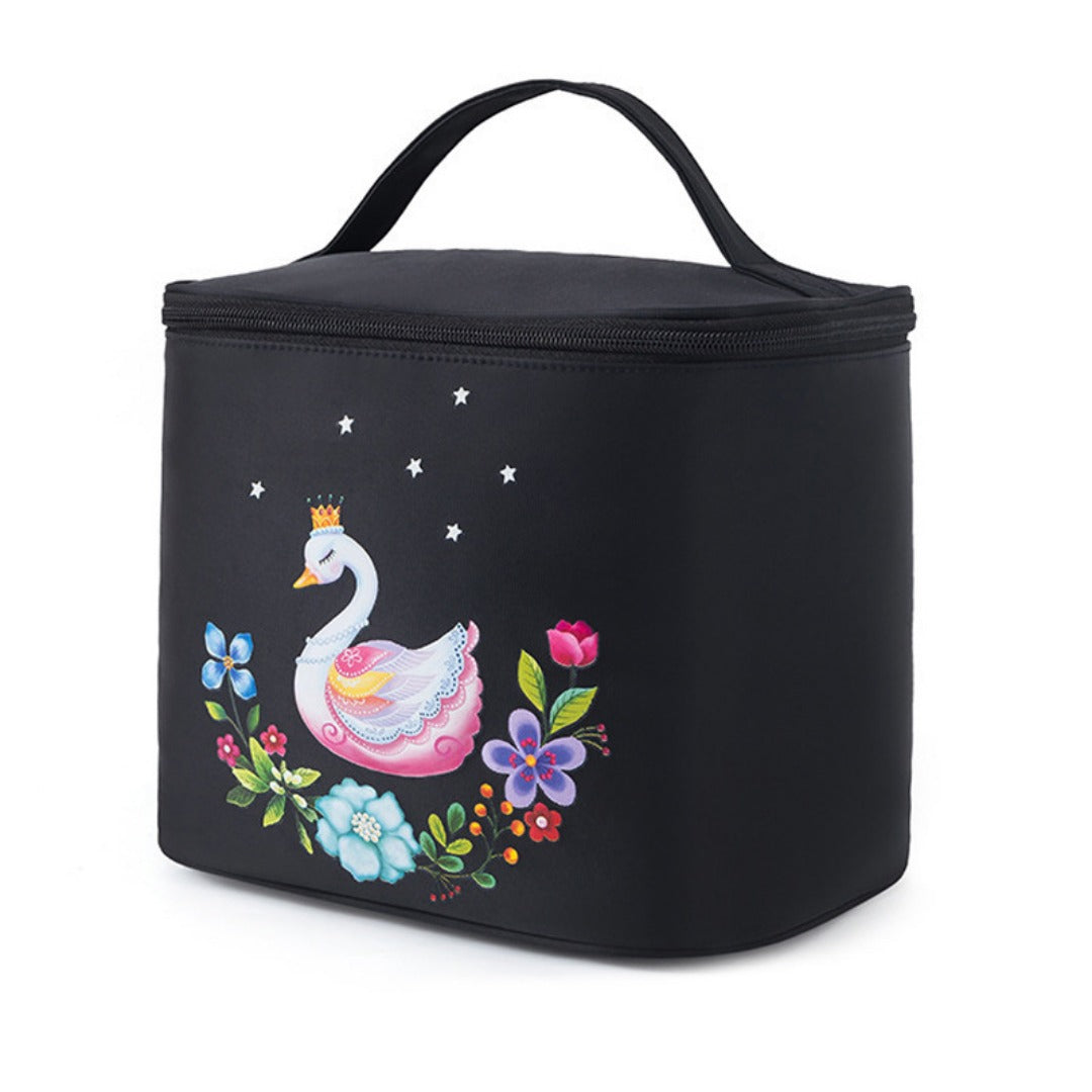 Large Capacity Waterproof Cosmetic Bag - Foldable Travel Toilet Bag & Makeup Organizer for Women -dropshippingabc.com