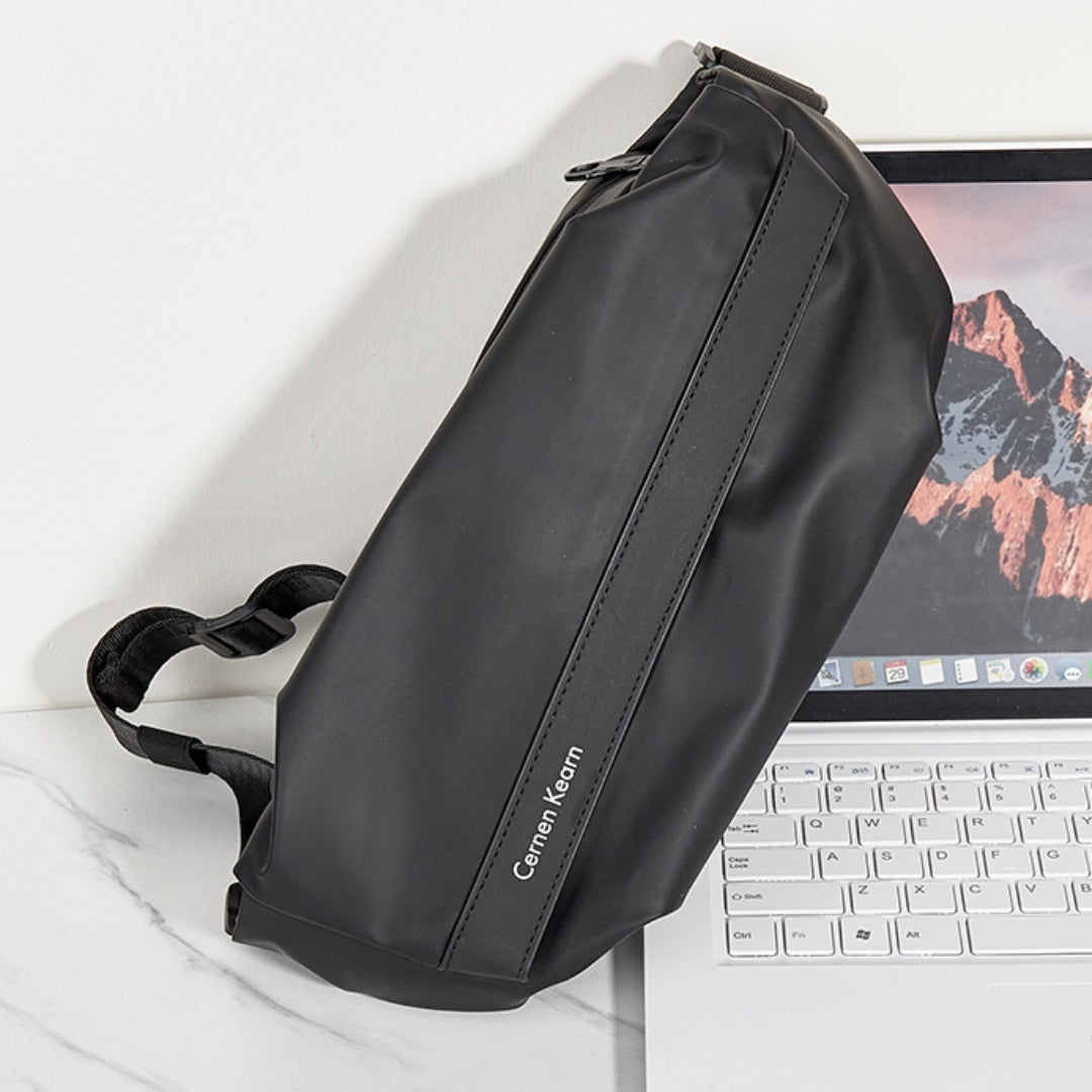 Men's Sports Fanny Pack – Casual Shoulder Bag, Cycling Breast Bag, Waterproof Chest Purse, Crossbody Waist Bag, Fanny Pack for Men -dropshippingabc.com