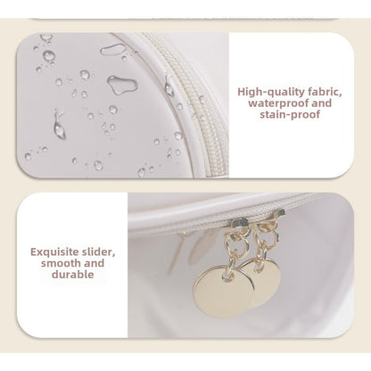 Visible Transparent Makeup Bag - Large Capacity Waterproof Toiletry Bag for Travel & Portable Storage -dropshippingabc.com