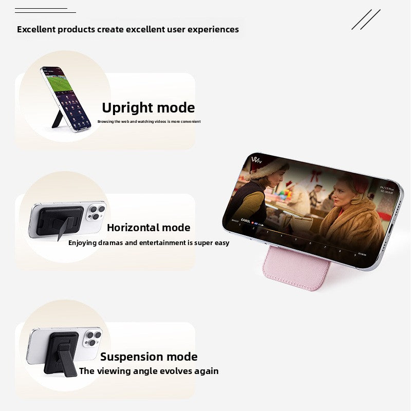 MagSafe Wallet, Holds 3 Cards, MagFit Compatible with iPhone 17/16/15/14/13/12 Models, Pixel 10 Series, MagSafe-Cases, Pixelsnap and More, Card Holder -dropshippingabc.com